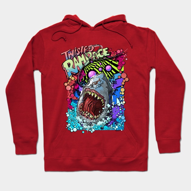 ON THE RAMPAGE After a lil' worm Hoodie by teepublickalt69